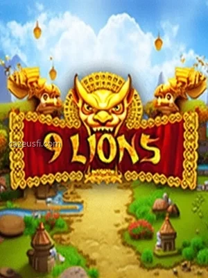 Kuva Wazdanin 9 Lions -peliautomaatista 96,6 prosentin palautusprosentti